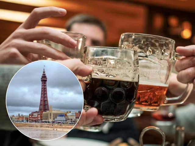 Statistics shared by StagWeb.co.uk show Blackpool has seen a 25% drop in enquiries (Credit: Yevgen Buzuk/ Inset: David Dixon)