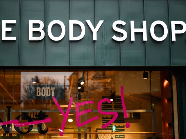 Two Body Shop stores in Lancashire are set to close after the chain tumbled into administration earlier this month (Credit: Leon Neal/Getty Images)