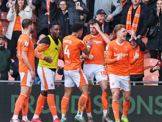 Blackpool did their fair share of business in the January transfer window. Football Manager 2024 have given their take on the current squad. (Image: CameraSport - Lee Parker)