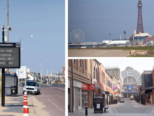 15 images showing Blackpool's empty streets and venues