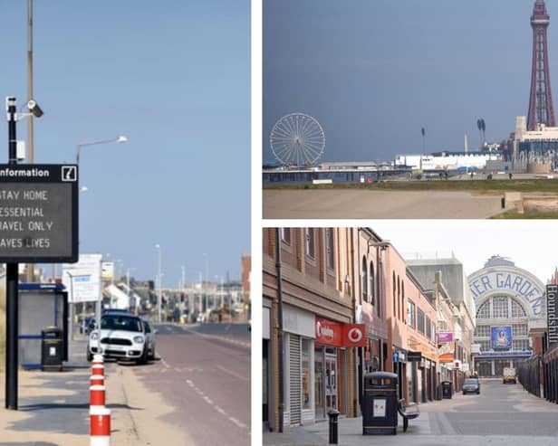 15 images showing Blackpool's empty streets and venues