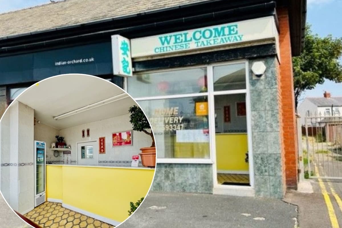 You can buy a Chinese takeaway in Blackpool for under £20k
