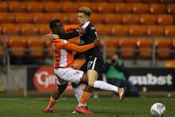 Viv Solomon-Otabor was at Blackpool from 2017 to 2018. He did well during his time on loan from Birmingham City. (Photo by Pete Norton/Getty Images)