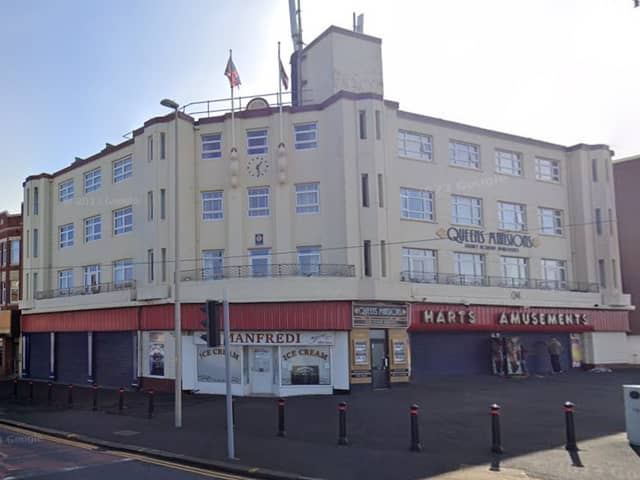 A planning application has been submitted for the site on the corner of Queen's Promenade and Red Bank Road, known as Harts Amusements.