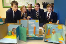 Year 7 pupils at Palatine High School in Blackpool are being helped with the transition from junior school by having some of their lessons in the Designated Interactive Area. Pupils with their pirate island models