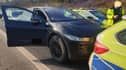 The car was successfully stopped along the M62 (Credit: North West Motorway Police)
