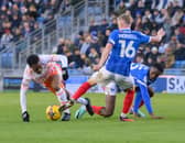 Portsmouth's team might look slightly different to the one that lost to Blackpool. The League One leaders have an injury crisis right now. (Image: CameraSport - David Horton)