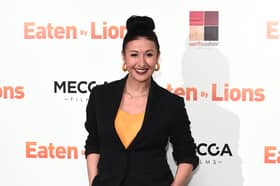Hayley Tamaddon shared a rather funny video of herself noticing her ‘wrinkly neck’ for the first time.