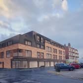 Artist's impression of the proposed holiday apartments (picture from Groves Town Planning)