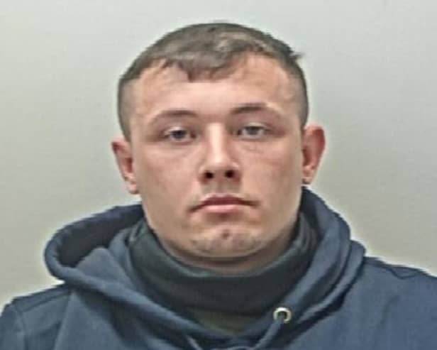 Daniel Wray was jailed for causing the death of a pedestrian in Blackpool (Credit: Lancashire Police)