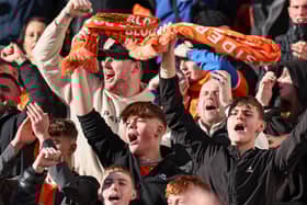Blackpool were accompanied by 835 for their last away trip at Shrewsbury last Saturday