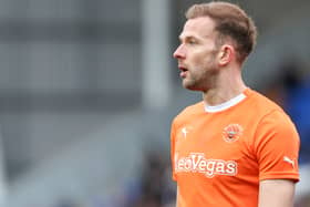 Blackpool striker Jordan Rhodes