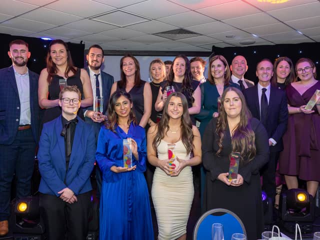 Lancashire Apprenticeship Award winners 2023 at Preston North End FC