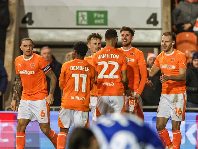 Blackpool are currently on 57 points and four points off the top six