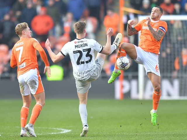 Blackpool drew with League One leaders Portsmouth at the weekend. One Seasiders player has made the Team of the Week for his display. (Image: CameraSport - Dave Howarth)