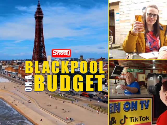 Blackpool on a budget - watch the full video now at shotstv.com or on Freeview channel 276