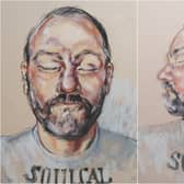 Officers have released release new sketches in a bid to identify a man who was found dead in a Rivington field (Credit: Lancashire Police)