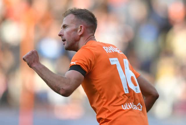 Jordan Rhodes bagged 15 goals for Blackpool last season during loan spell from Huddersfield