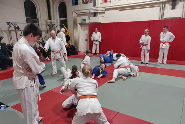 Keidokwai Judo Club Blackpool members in action