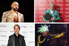 Tyson Fury, Sir Ian McKellen, Jay Kay and Carl Fogarty top the list but who else features?