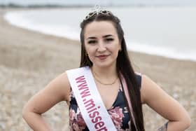 Catherine-Leigh Cleaves be taking part in the Miss England semi-final at Viva Blackpool on April 7 (Credit: SWNS)