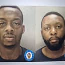 Sylvanus Coker (left) and Tobeijah Atkinson were the gang leaders who sent Class A drugs across to Blackpool