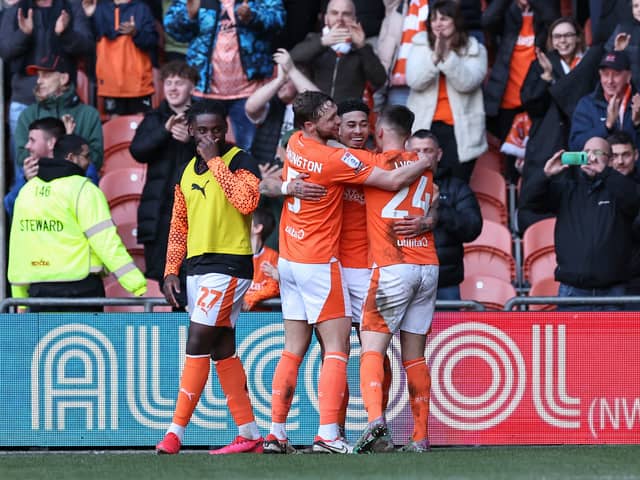 Blackpool won 1-0 against Northampton Town on Tuesday night. A Seasiders player is in the League One Team of the Week because of his performance. (Image: CameraSport - Lee Parker)