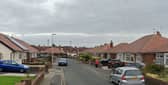 Two masked men wearing black forced their way into a property on Annan Crescent in Blackpool (Credit: Lancashire Police)