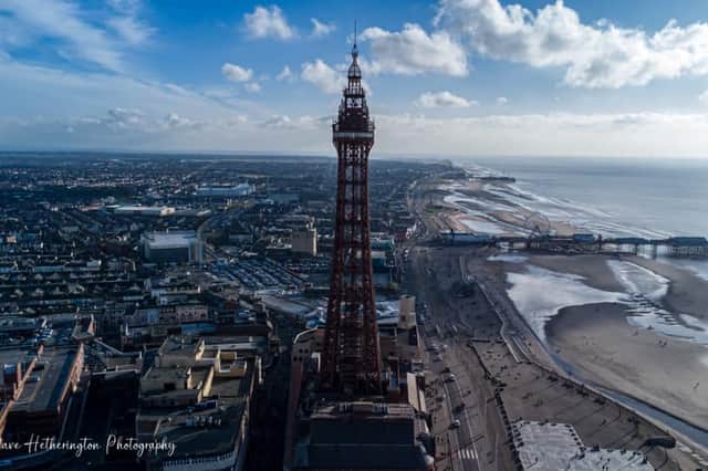 This amazing shot of Blackpool from above was captured by Blackpool Gazette Camera Club member Dave Hetherington Photography