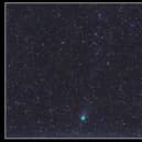 Composite photo of 12/Pons-Brooks comet taken in Kendal, Cumbria by Stuart Atkinson. A comet that passes by Earth once every 71 years is currently visible in the night sky using binoculars or small telescopes. Picture by Stuart Atkinson/PA Wire