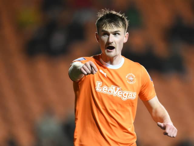 Blackpool have seven games left in their 2023/24 League One season. Will the Seasiders be in the play-offs come May? (Photo by Ben Roberts Photo/Getty Images)