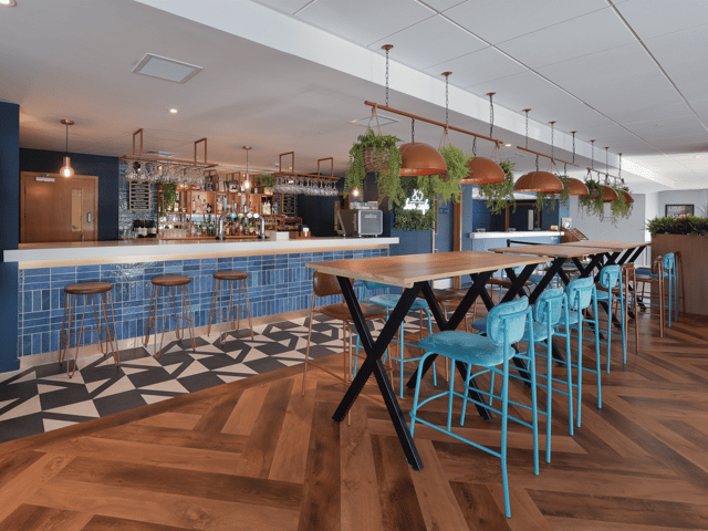 The upgraded Bar Café at Travelodge Blackpool South Shore welcomes both hotel guests and passers-by
