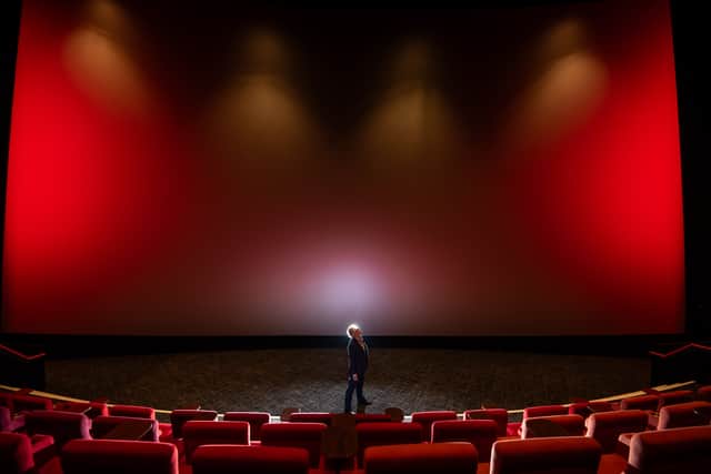 The IMAX screen