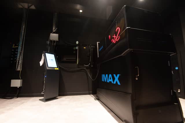 The cinema boasts Lancashire’s only IMAX screen