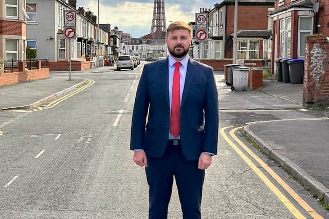 Chris Webb is Labour's parliamentary candidate in the upcoming Blackpool South by-election