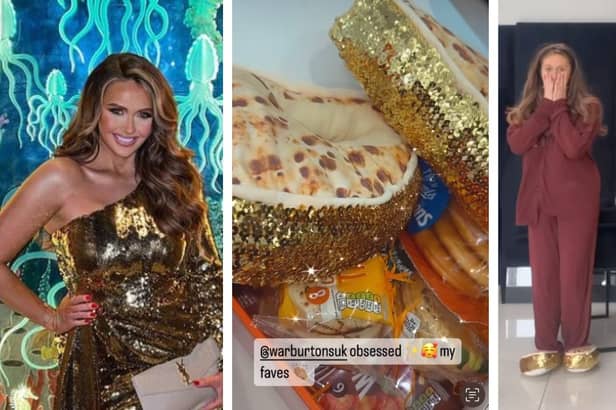 Reality star Charlotte Dawson has shared her excitement at receiving gifts from bakery brand Warburtons. Credit: @charlottedawsy on Instagram