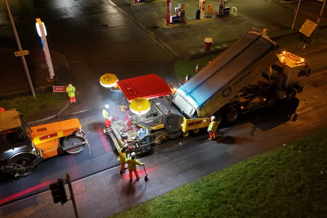 Blackpool Council's Project Amber aims to repair the roads at a preventative stage so action can be taken ahead of further deterioration