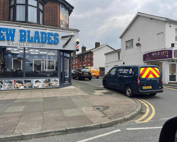 A man in his 50s was attacked on Portland Road in Blackpool (Credit: Dave Nelson)