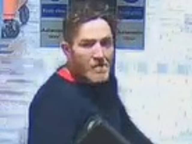 Officers want to speak to this man following a theft at Abingdon Street Market (Credit: Lancashire Police)