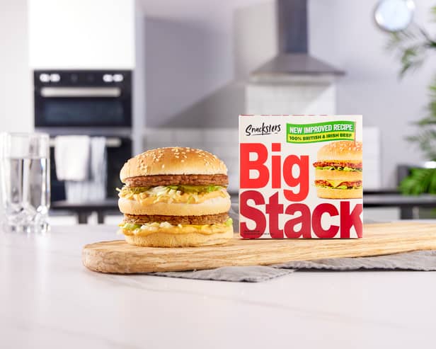 The press image for Snackster's Big Stack