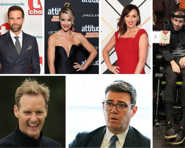 Burrow Strictly Ball will be attended by rugby star Rob Burrow, presenters Dan Walker, Sally Nugent, Helen Skelton and Gethin Jones, the Mayor of Greater Manchester Andy Burnham and more.