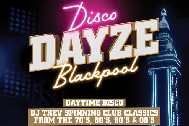 Disco Dayze, which is coming to Blackpool on Saturday March 11.