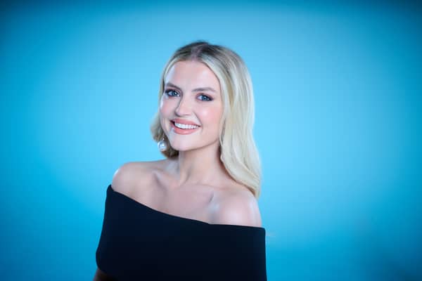 Lucy Fallon in a promotional image from the new ITV show 'Drama Queens'.  Credit: ITV