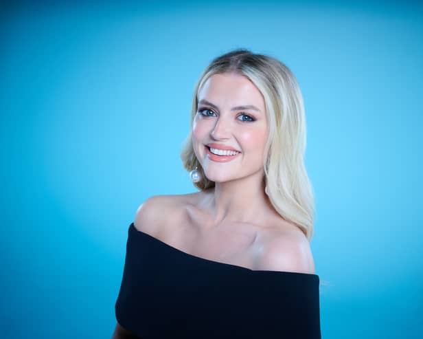 Lucy Fallon in a promotional image from the new ITV show 'Drama Queens'.  Credit: ITV