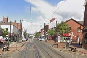 A man was attacked with a screwdriver at the junction of Preston Street and Lord Street in Fleetwood (Credit: Google)