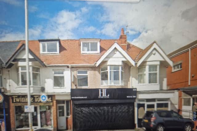 The site of the proposed Wobble Inn real ale bar on Victoria Road West, Cleveleys