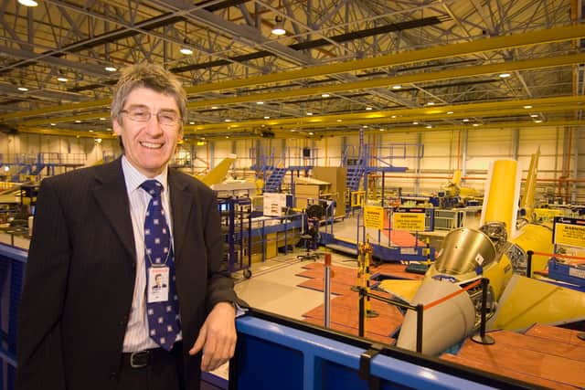 Former British Aerospace engineer Bob Smith, from Lytham, who led the four-nation joint team which delivered a fleet of development aircraft which were the forerunners for today’s Eurofighter Typhoon