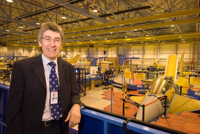 Former British Aerospace engineer Bob Smith, from Lytham, who led the four-nation joint team which delivered a fleet of development aircraft which were the forerunners for today’s Eurofighter Typhoon