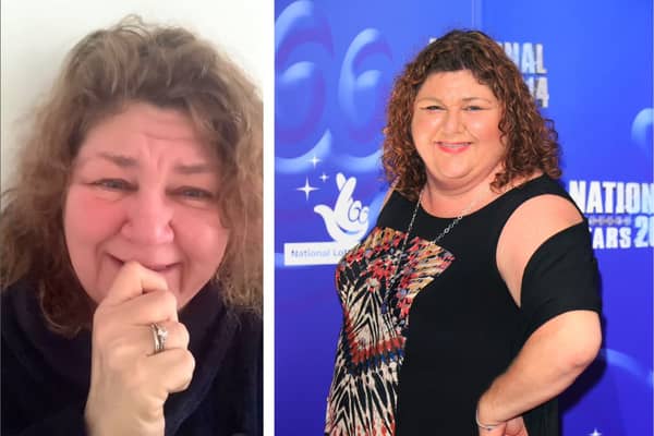 The public have sent well wishes to Cheryl Fergison and backed the comments she made about the A&E department at Blackpool Victoria Hospital. Credit: Instagram and Getty
