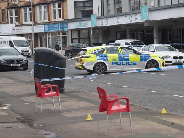 A man was deliberately knocked off an e-bike at the junction of Durham Road and Church Street